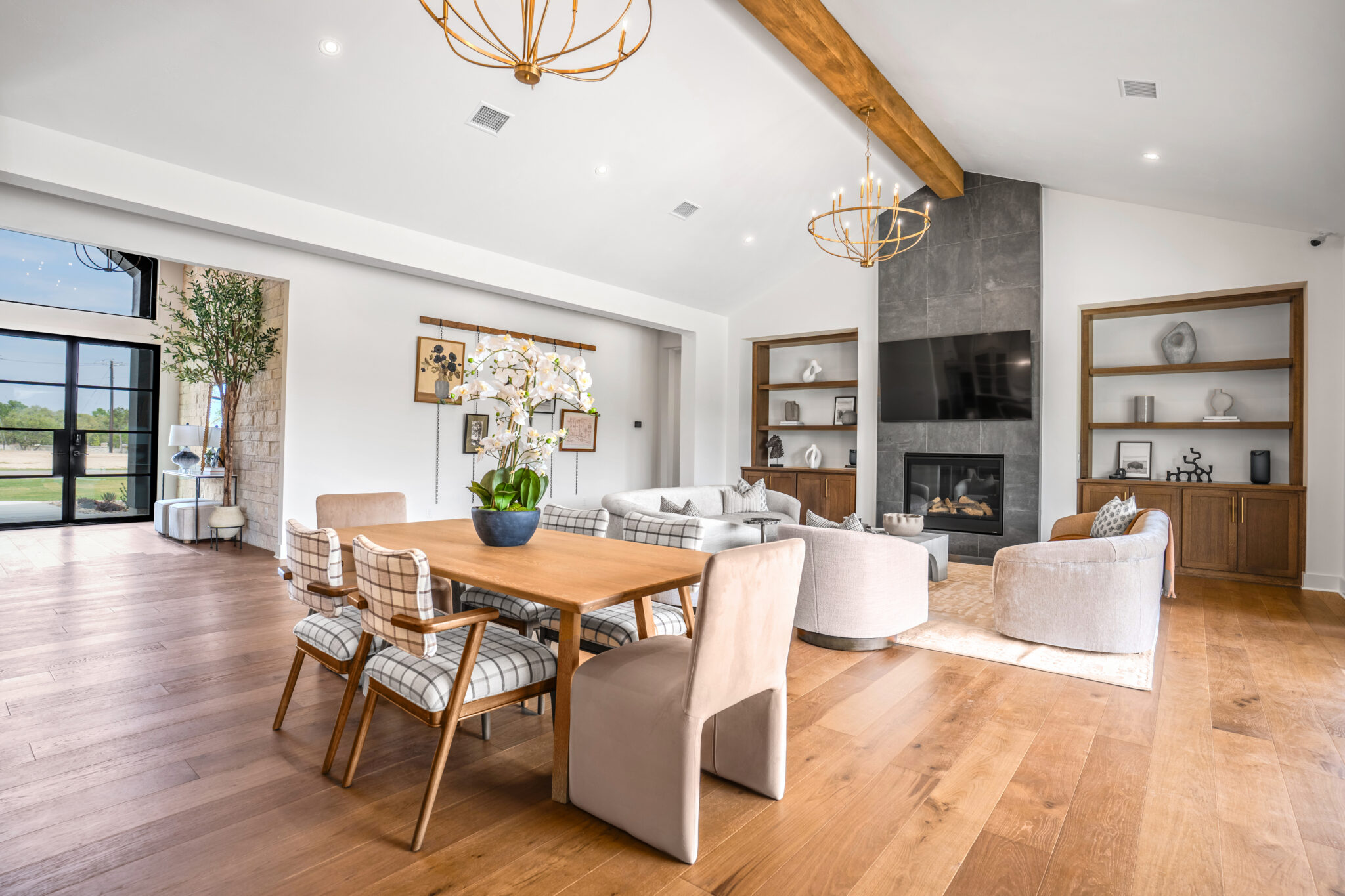 Open Concept Home Staging in Leander TX